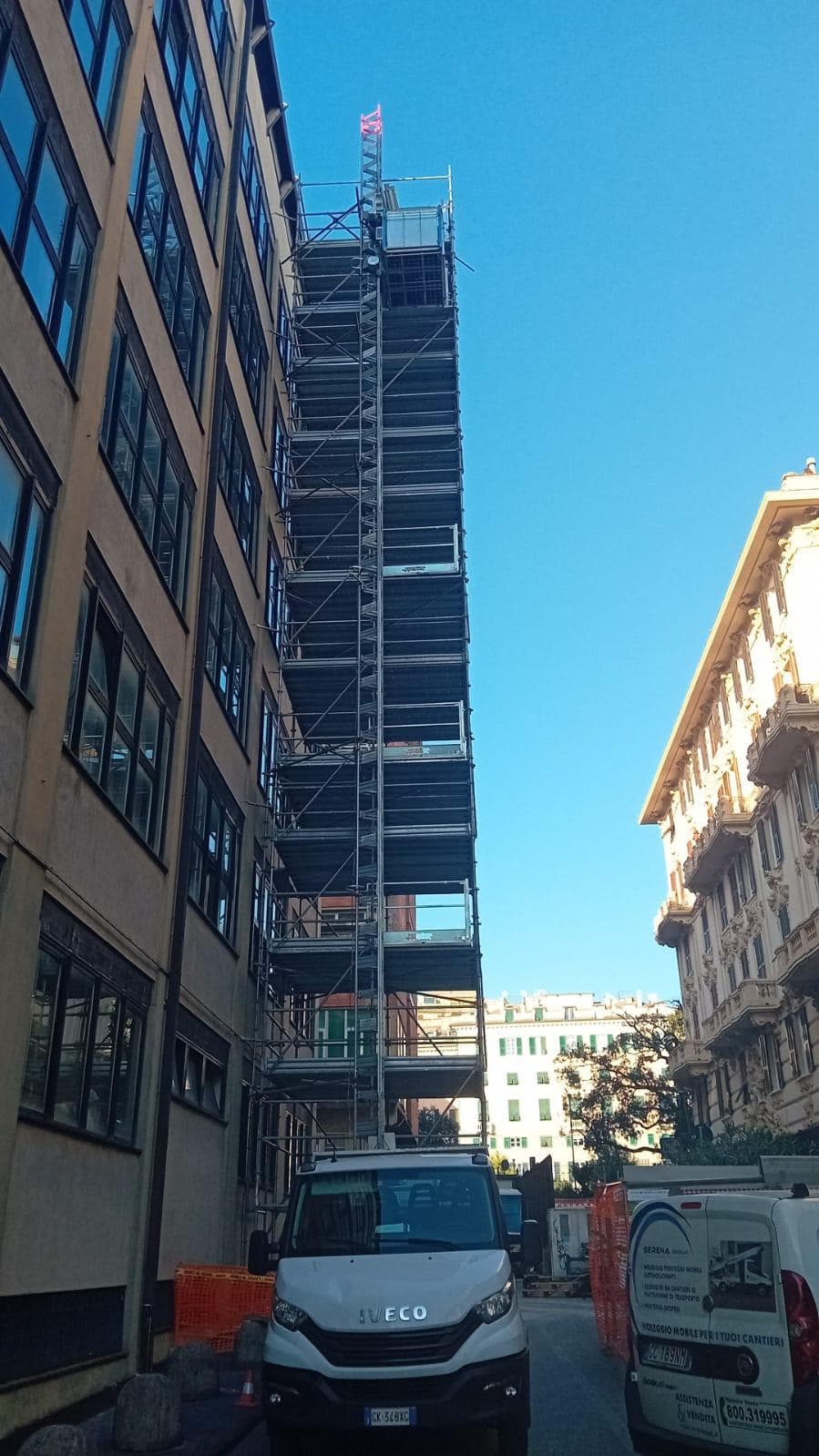 Manutenzione straordinaria sulle strutture edificio "Klee Barabino"