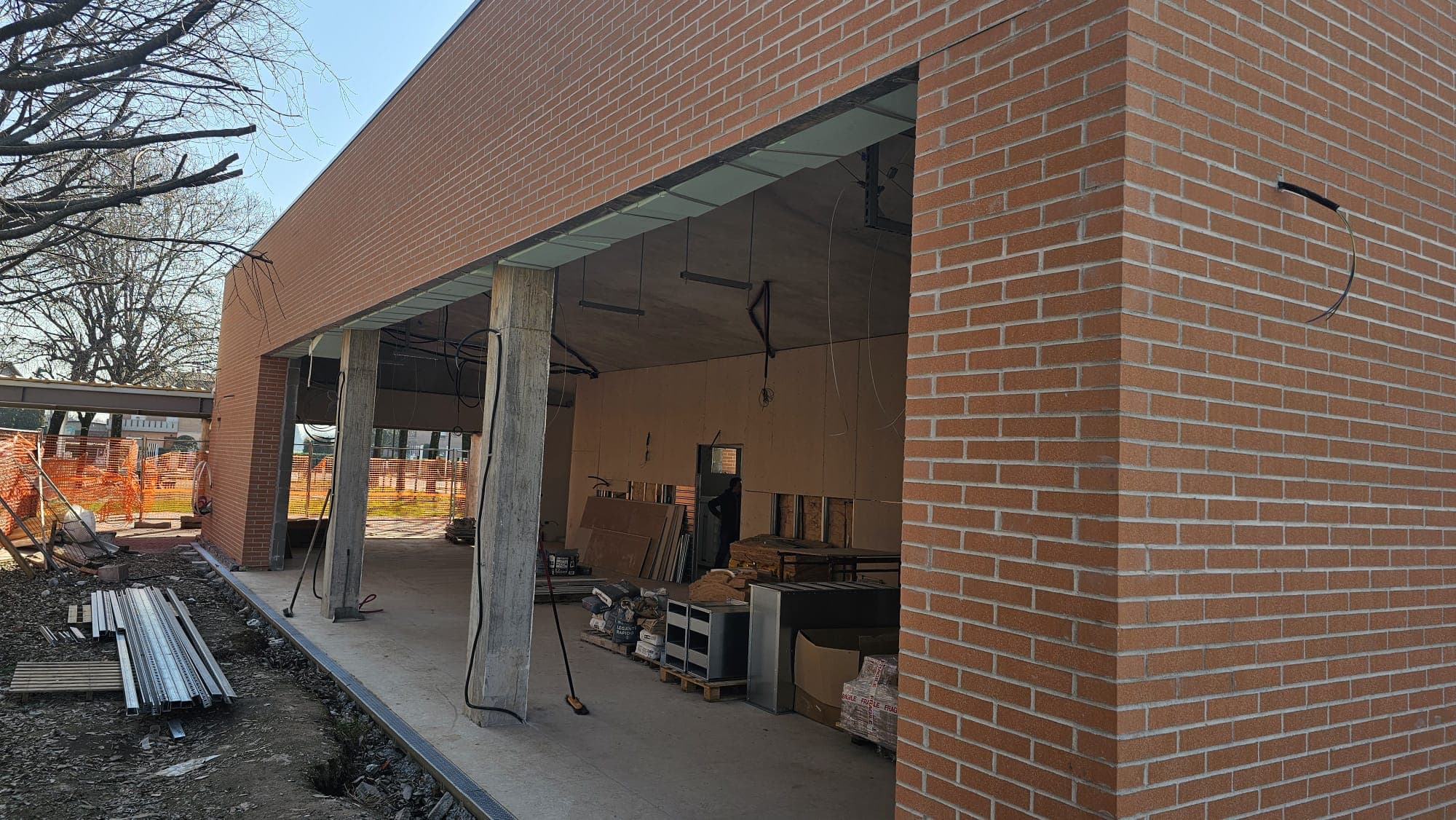 Nuovi locali mensa scuola Neria Secchi