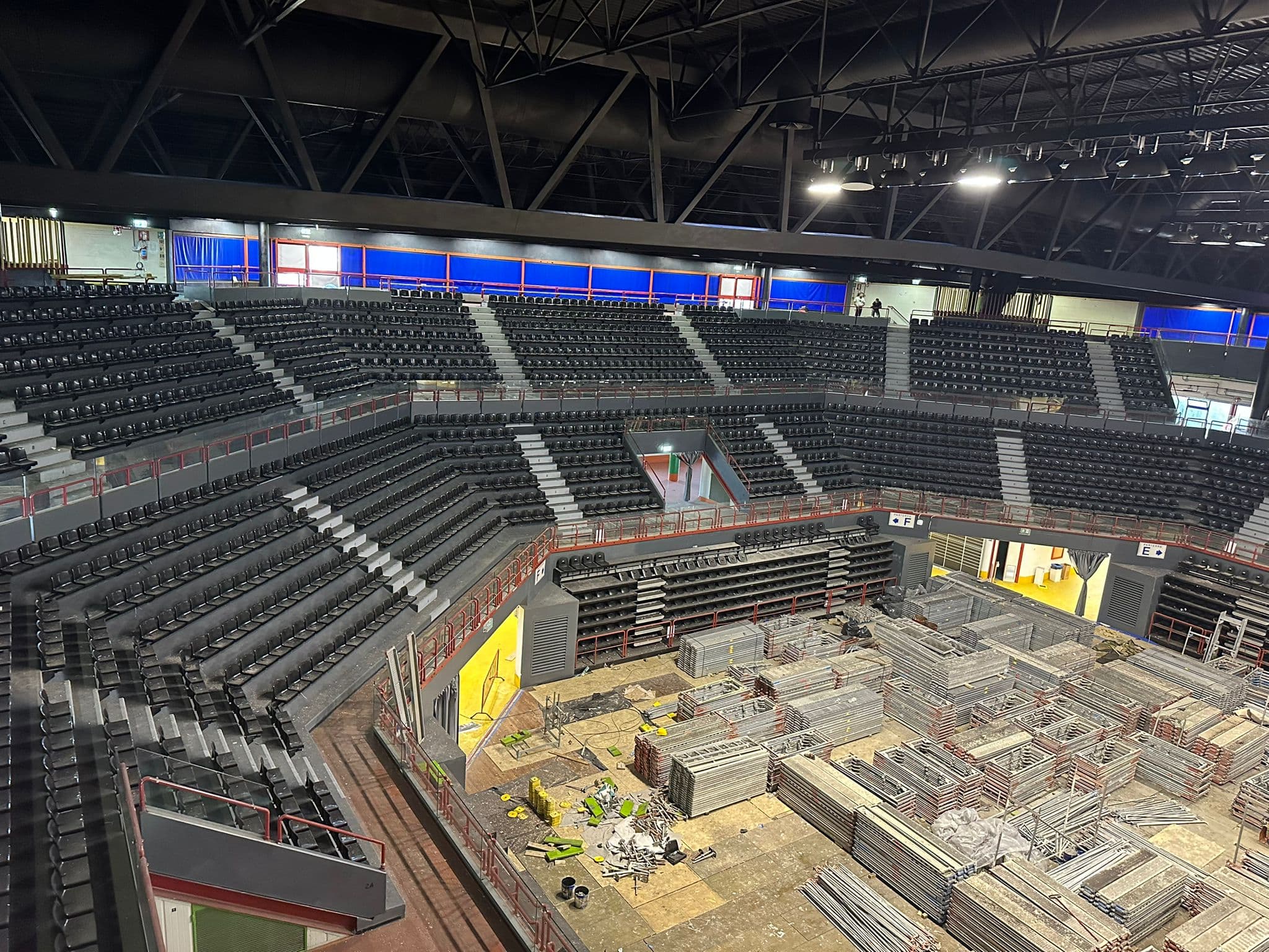 Ristrutturazione e ammodernamento del palazzetto dello sport di Forlì Palagalassi