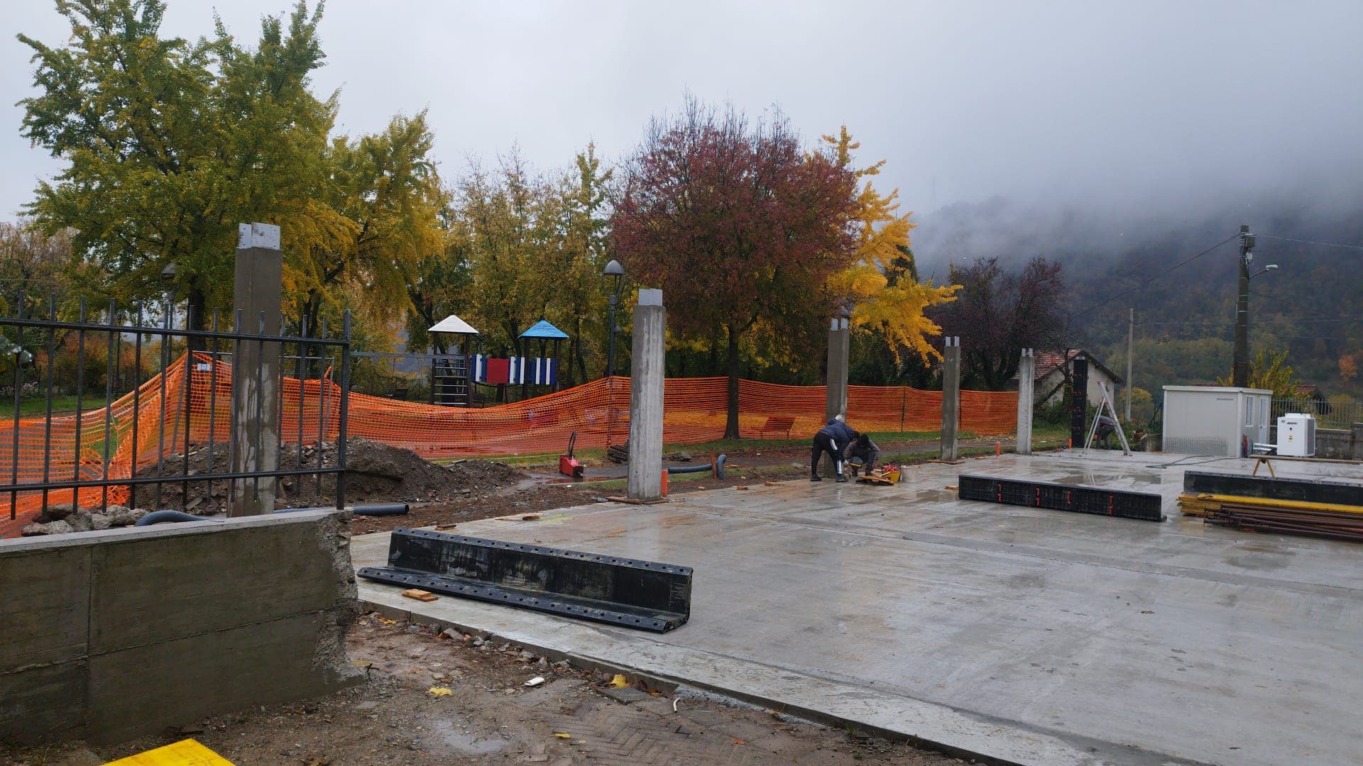 Lavori di "Asilo Ernesto Cauvin del Comune di Vignole Borbera, ampliamento asilo nico"