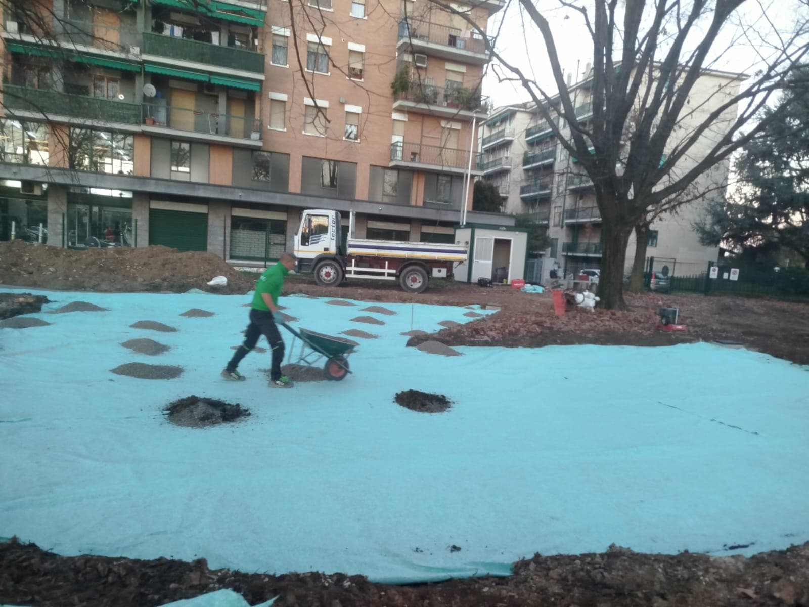 Parco urbano Via Solone/Boezio e interventi di riforestazione urbana