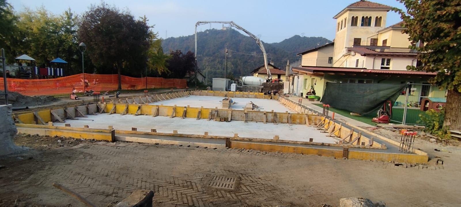 Lavori di "Asilo Ernesto Cauvin del Comune di Vignole Borbera, ampliamento asilo nico"