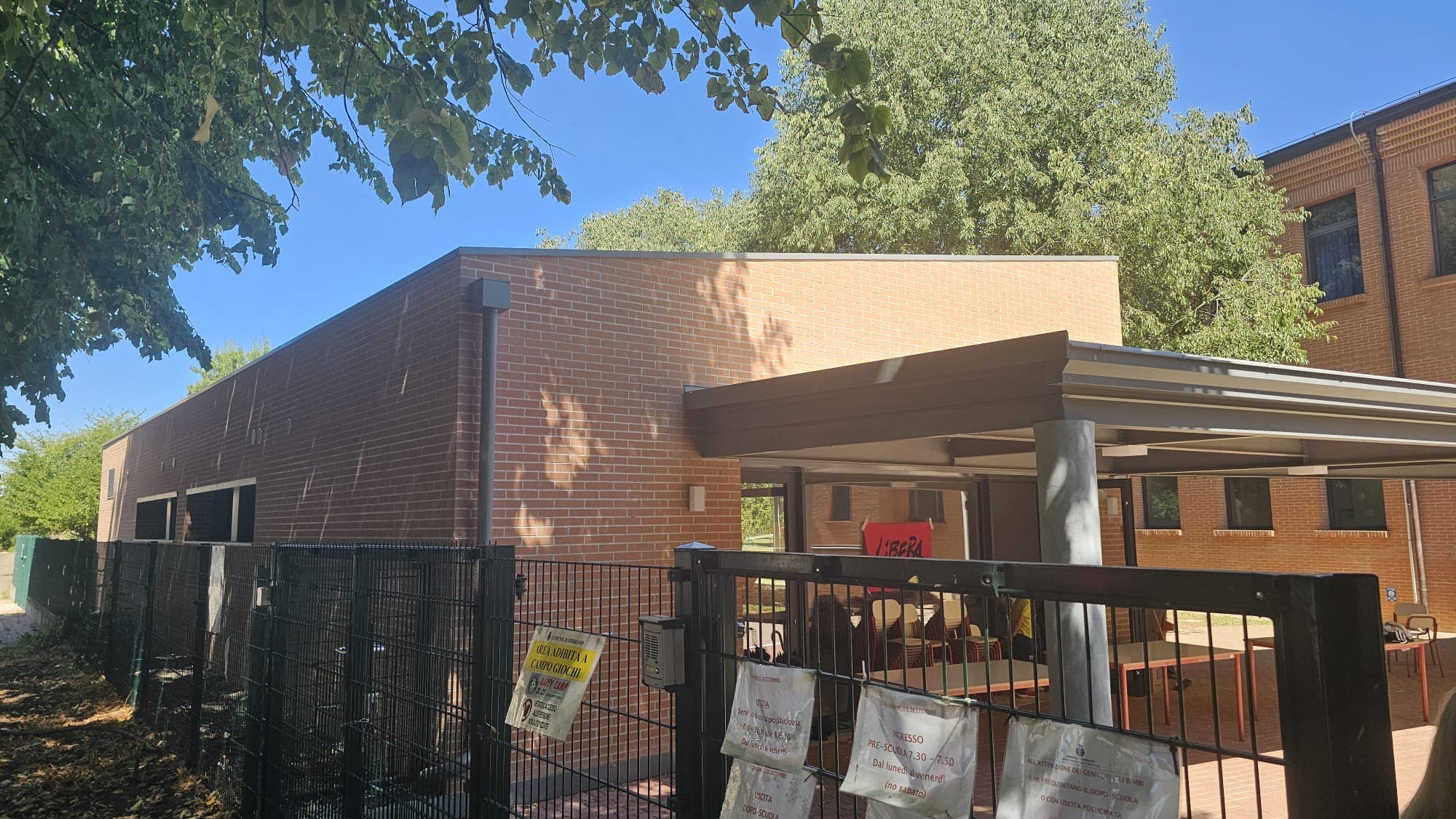 Nuovi locali mensa scuola Neria Secchi