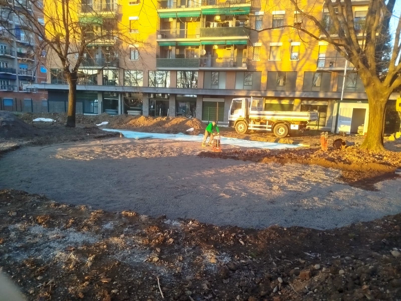 Parco urbano Via Solone/Boezio e interventi di riforestazione urbana