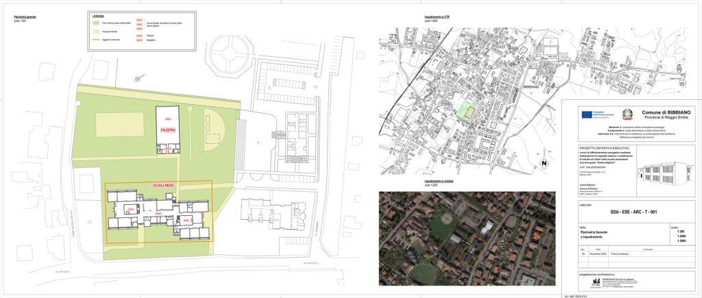 Comune di Bibbiano (RE) - Ente Pubblico - Lavori di realizzazione dei nuovi locali per la mensa della scuola primaria “Neria Secchi”